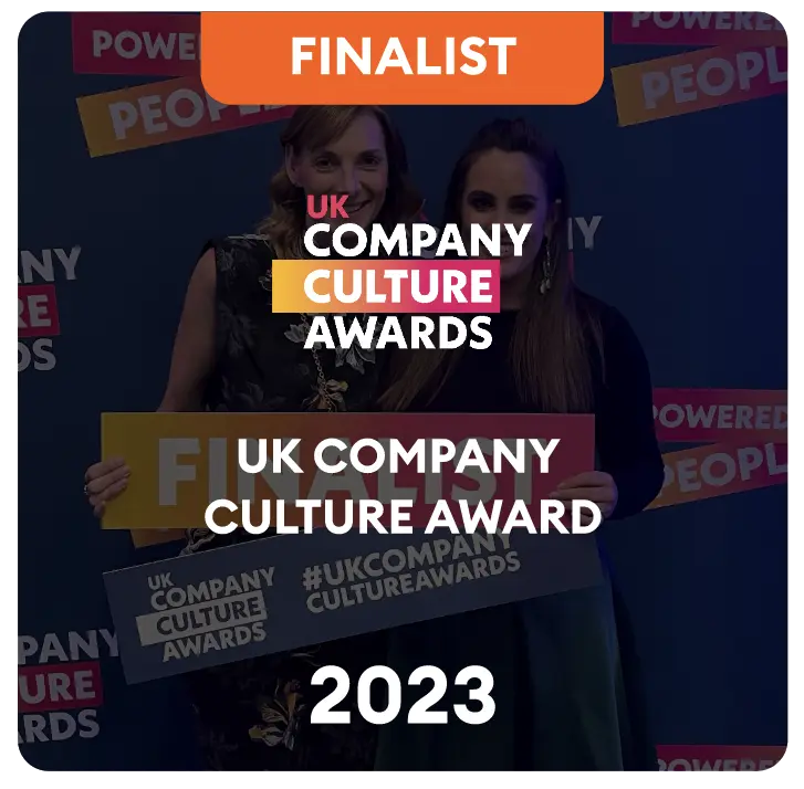 UK Company Culture Awards Finalist - UK Company Culture Award 2023